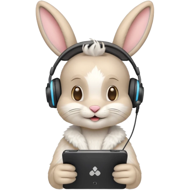 gamer bunny emoji