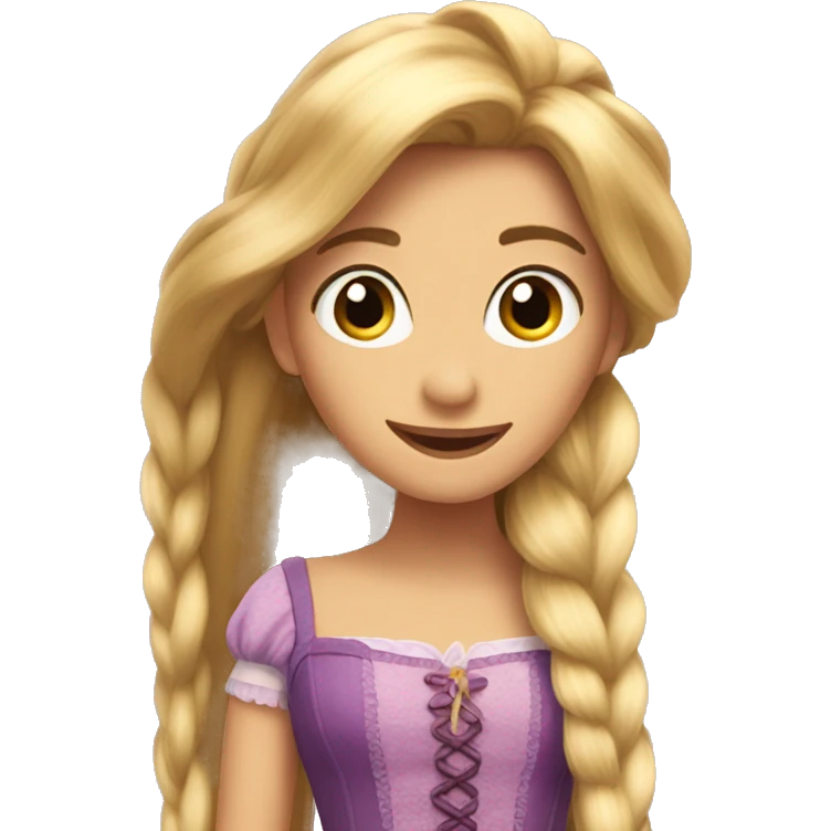 Rapunzel emoji