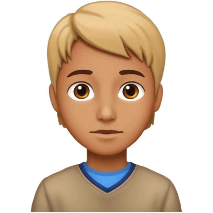 I am standing in the classroom. emoji