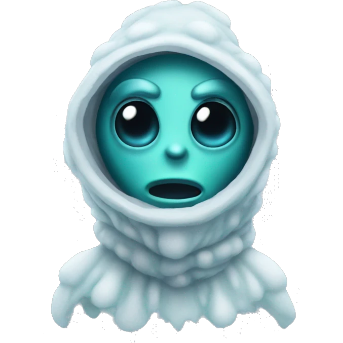 Freezing Alien emoji