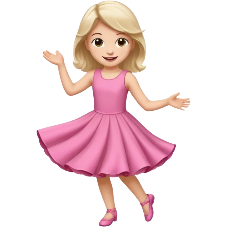 My granddaughter dances  emoji