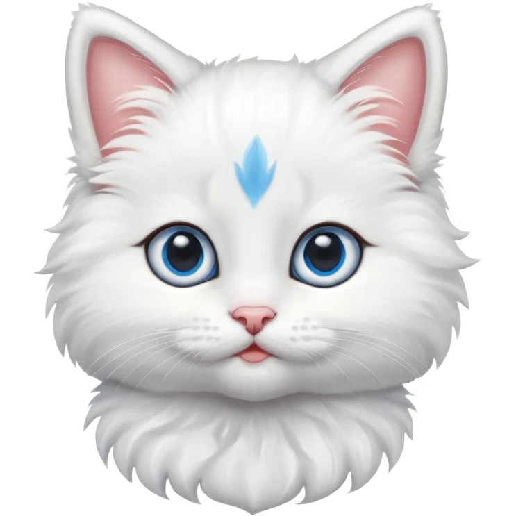 Create a cute sweet kitten emoji