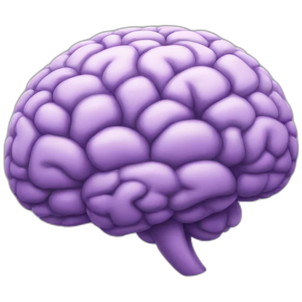 big brain emoji