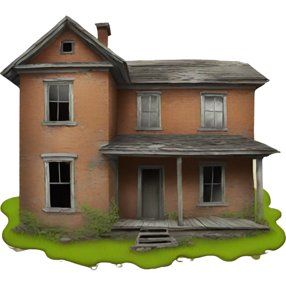 derelict house emoji