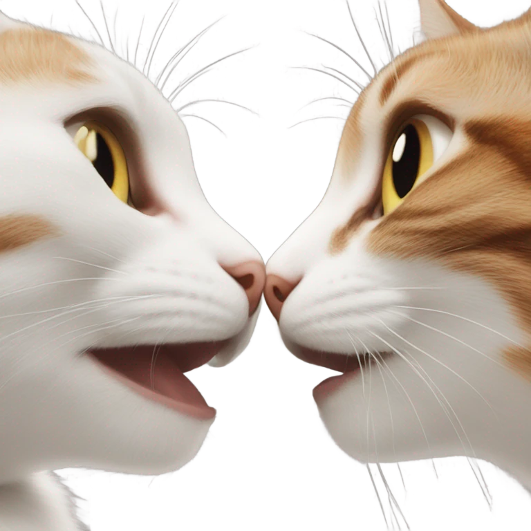 Kissing cat emoji