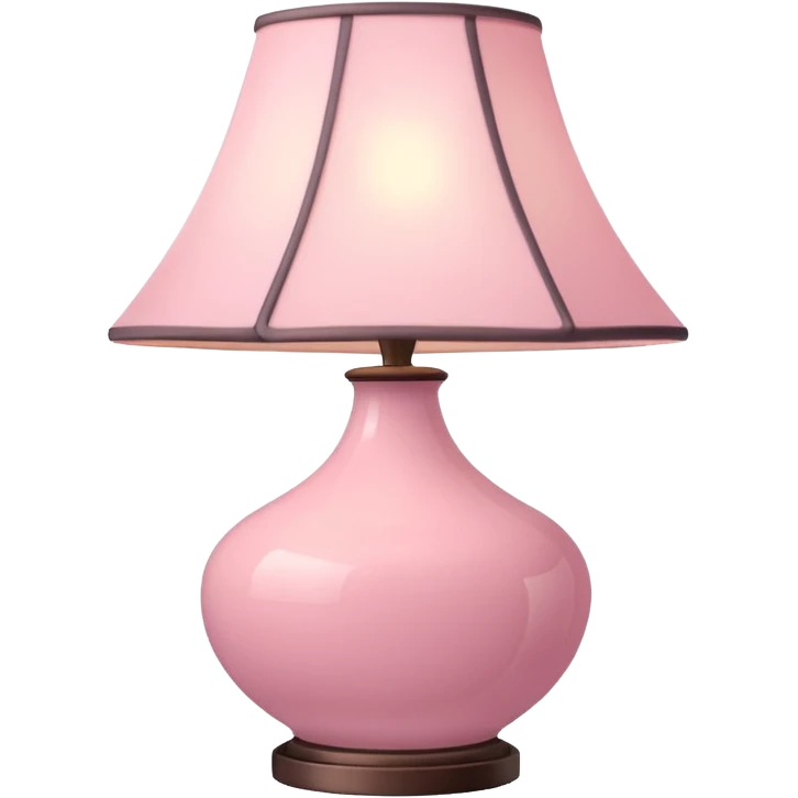 Lâmpada pastel pink emoji