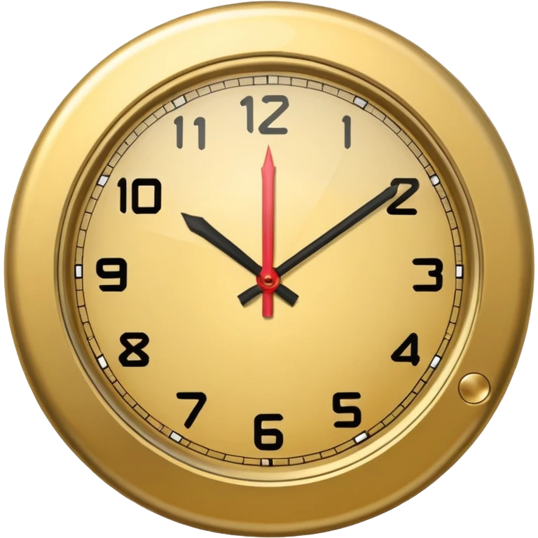 Clock itt emoji