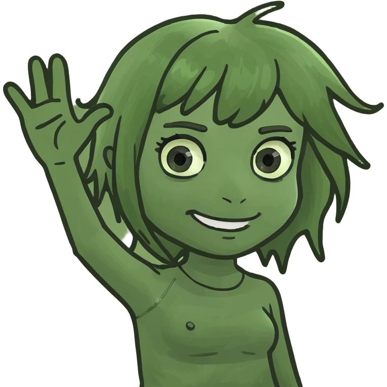 waving hands through hair emoji