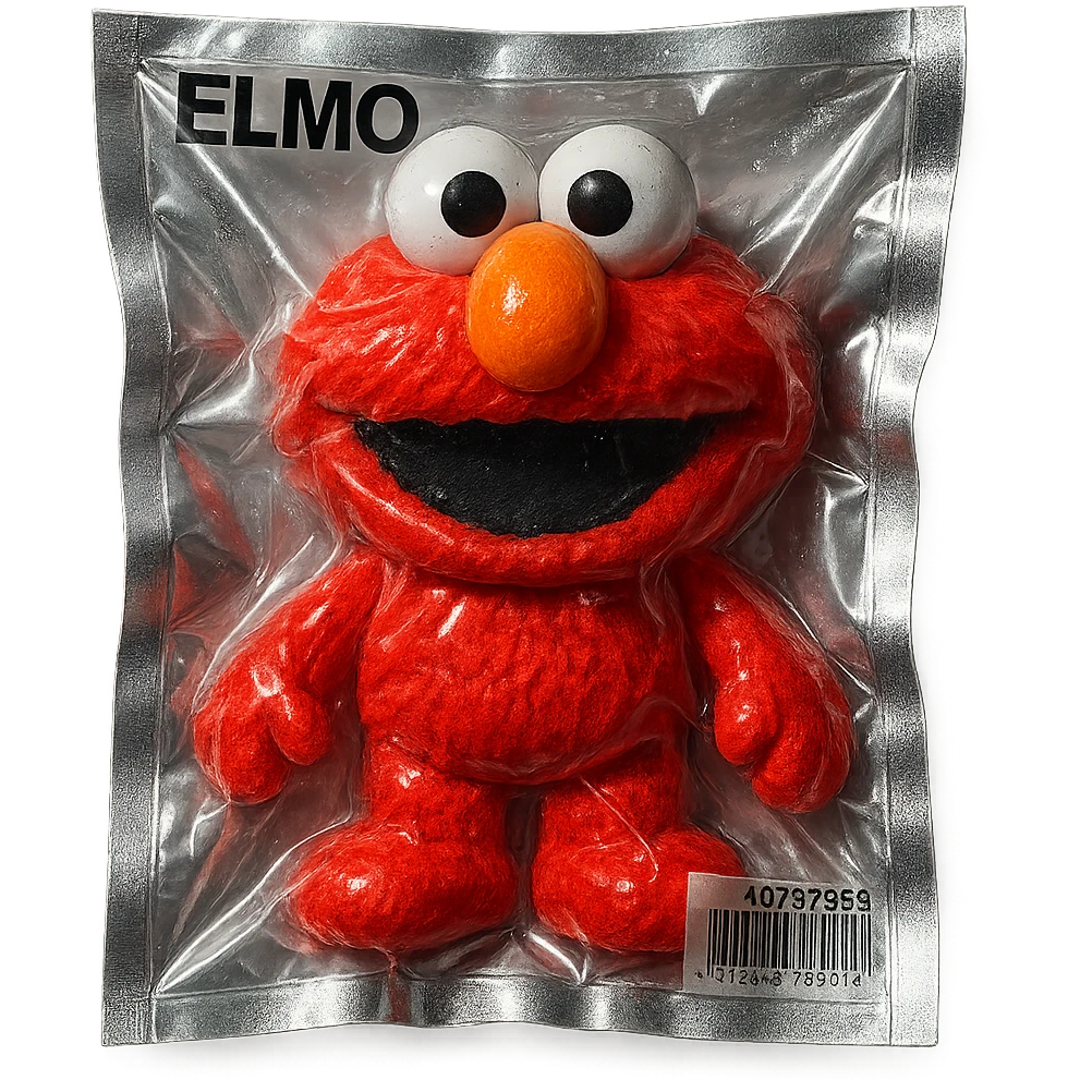 Elmo from Sesame Street emoji