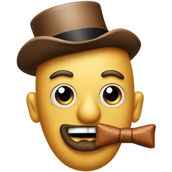 cute cigar emoji