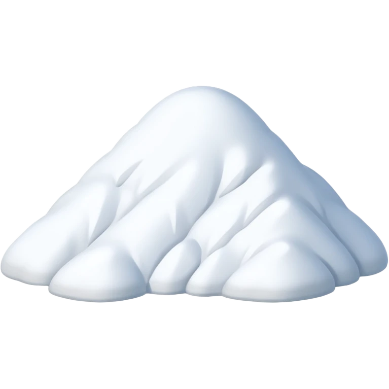 snowy hill  emoji