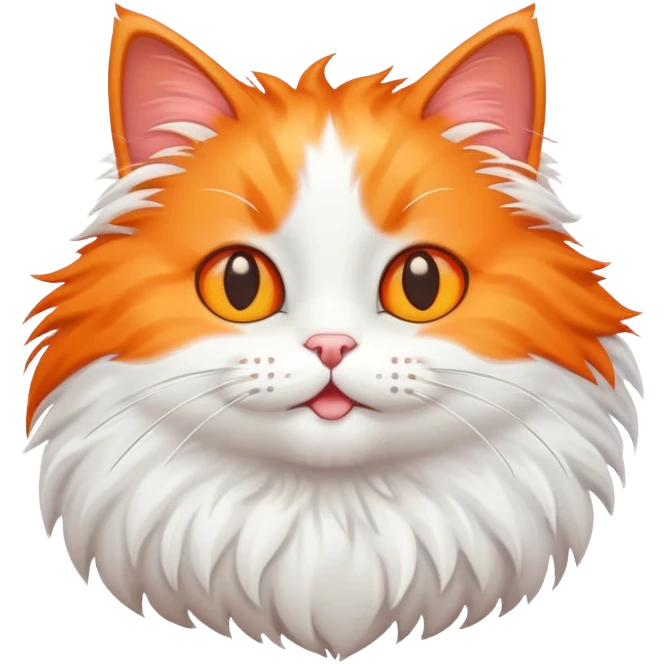 fake cartoon cat emoji
