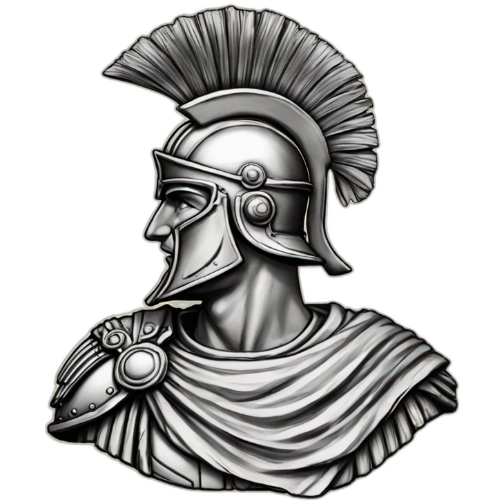 centurion-profile-bust-penandink-ovalbackground emoji
