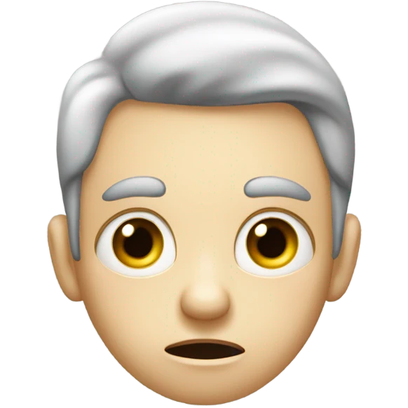 Scared emoji