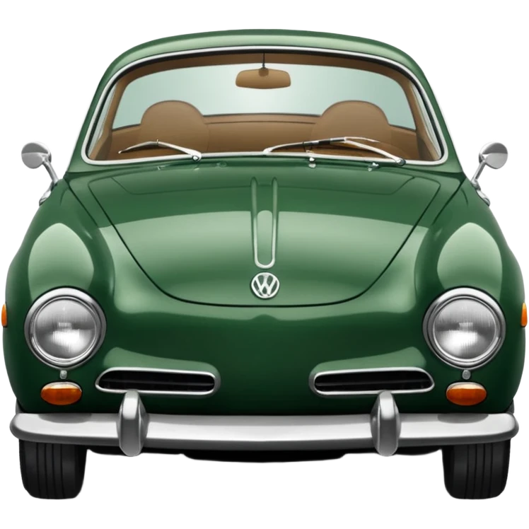 forest green vw karmann ghia emoji