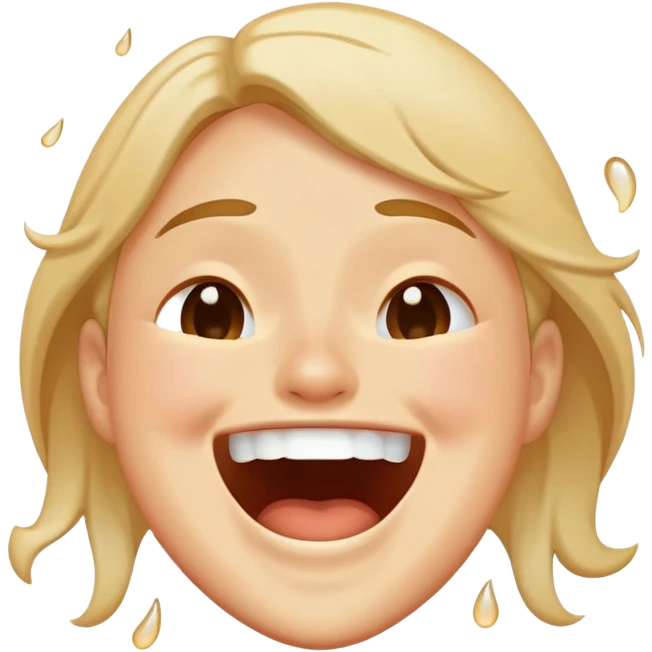 Chorando de rir emoji