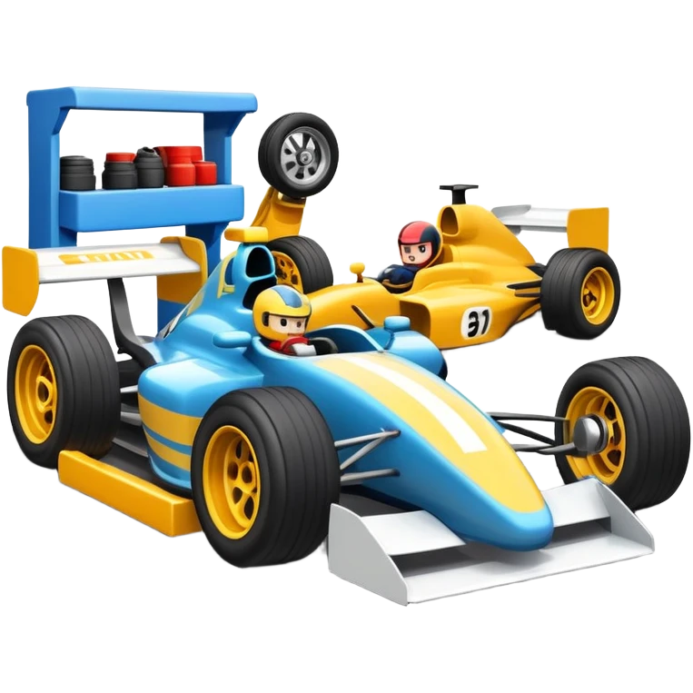 Racing Working Pitstop emoji