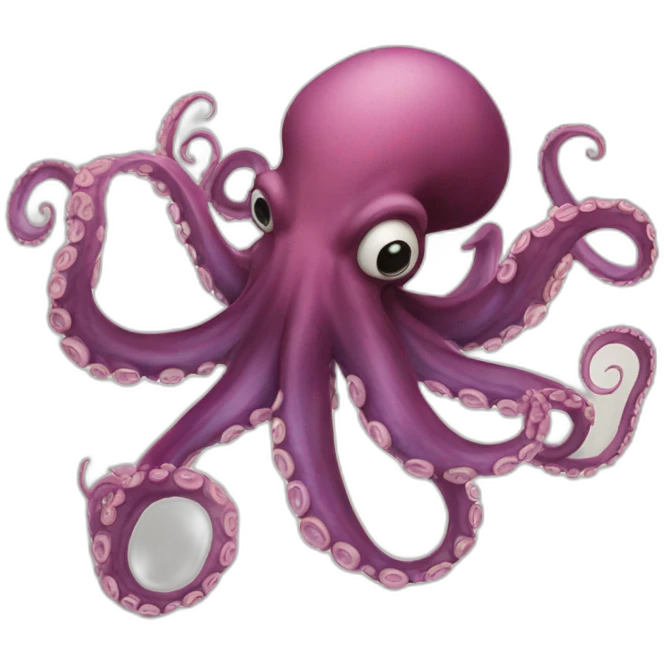 octopus art emoji