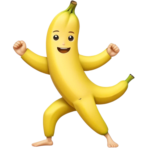 Banana karate emoji