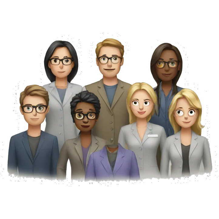 psychologist team three emoji