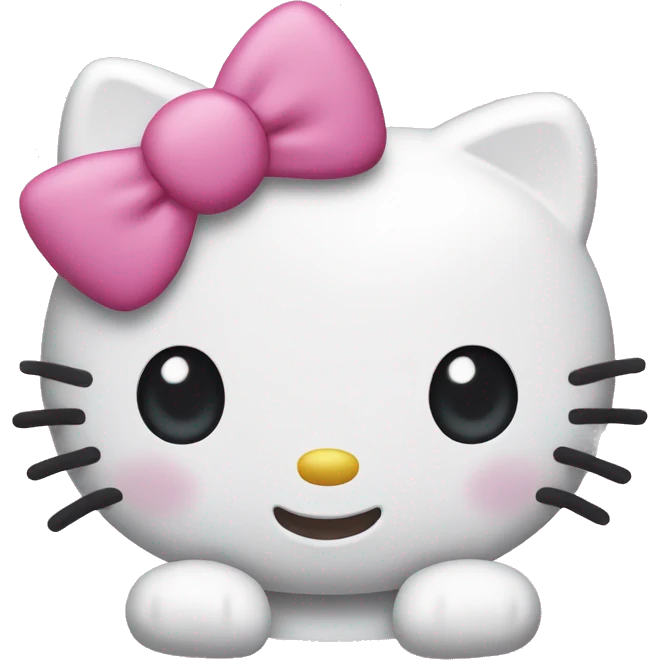 Hello kitty emoji