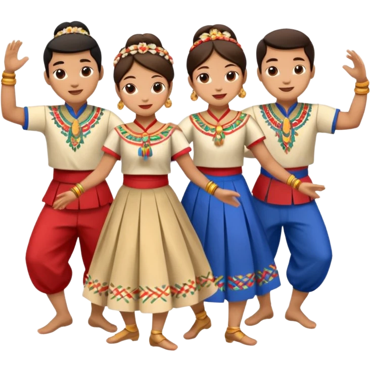 Filipinos dancers  emoji
