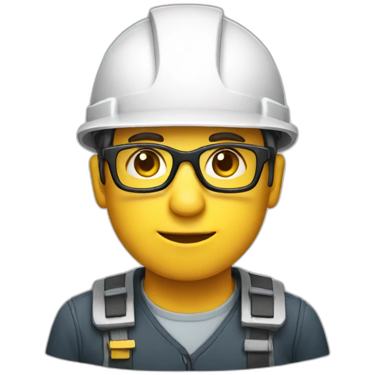 engineer with glasses emoji