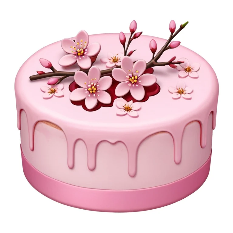 sakura cake emoji