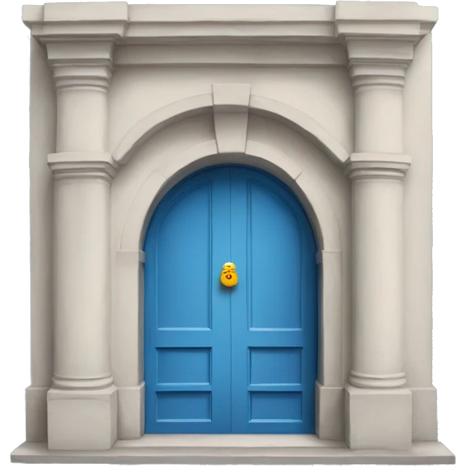 Maltese blue door emoji