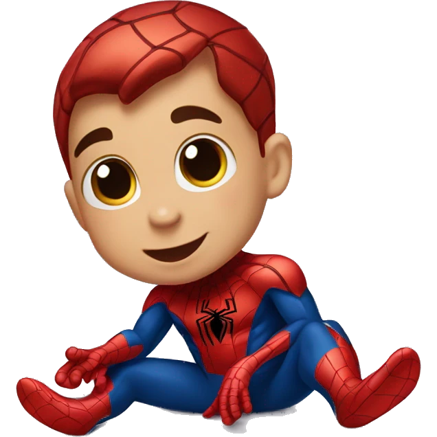 baby spiderman emoji