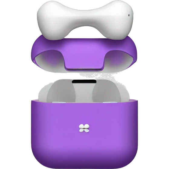 airpod max with bow emoji