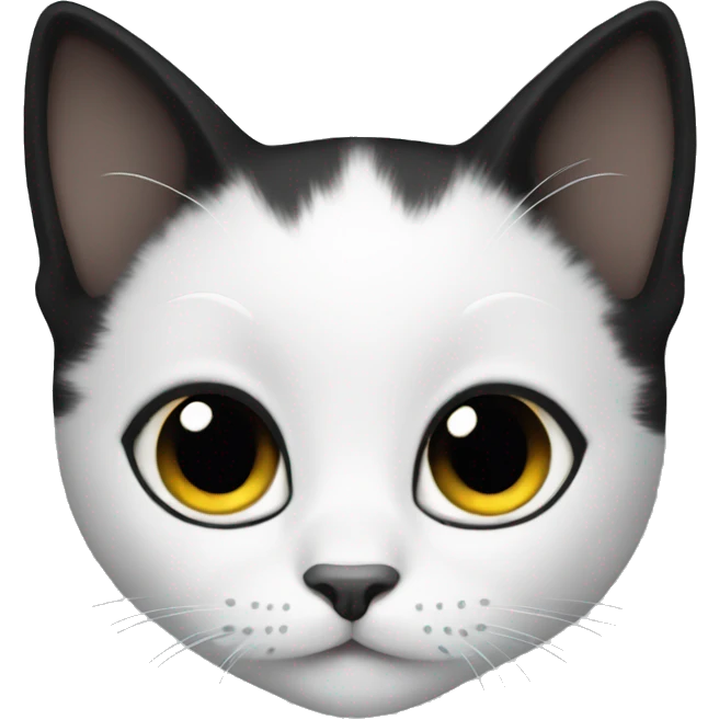 Black kitten  emoji