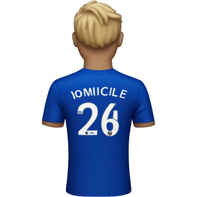 Chelsea FC Shirt domicile  emoji
