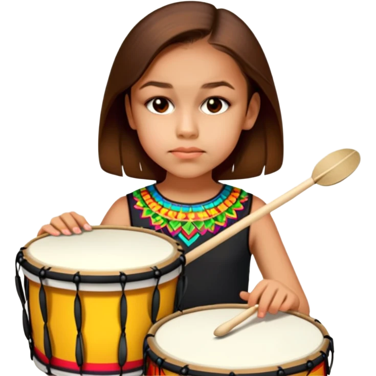 Festive Drummer emoji