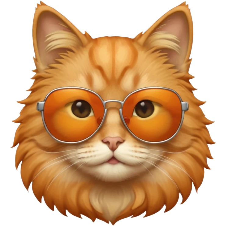 Cat wearing sunglasses emoji
