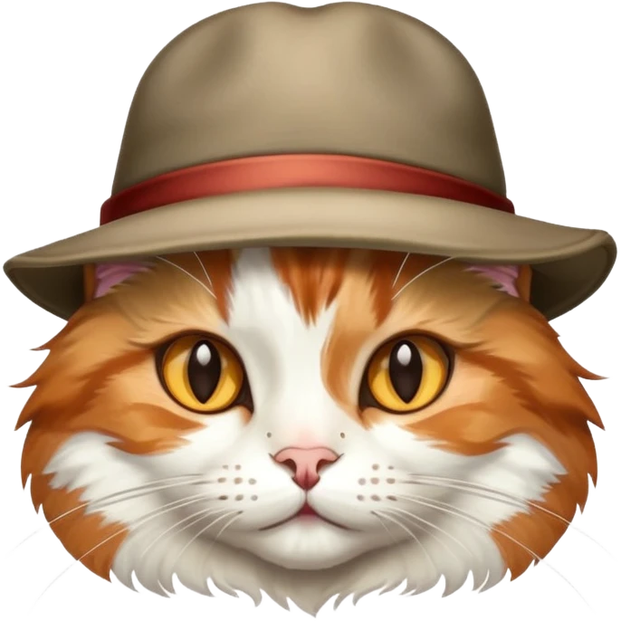 Cat with a hat emoji