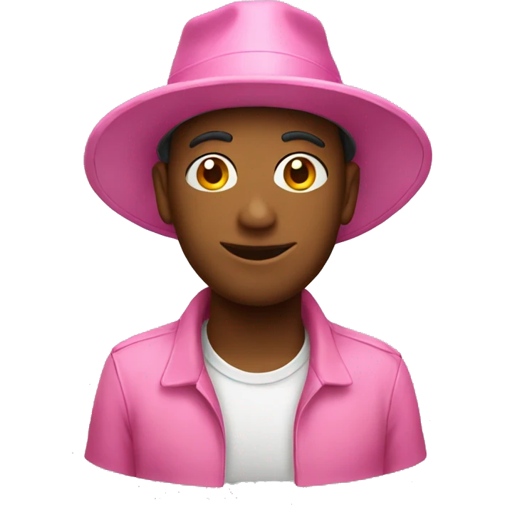 pink hat emoji