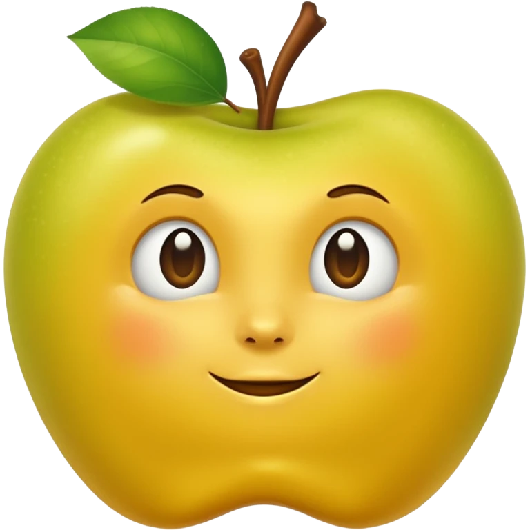 apple golden delicious emoji