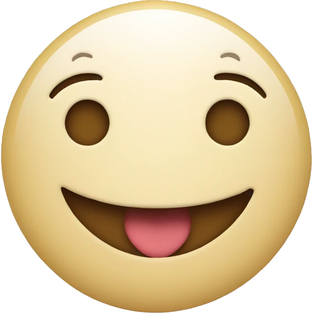 happy face emoji with a small heart on it emoji