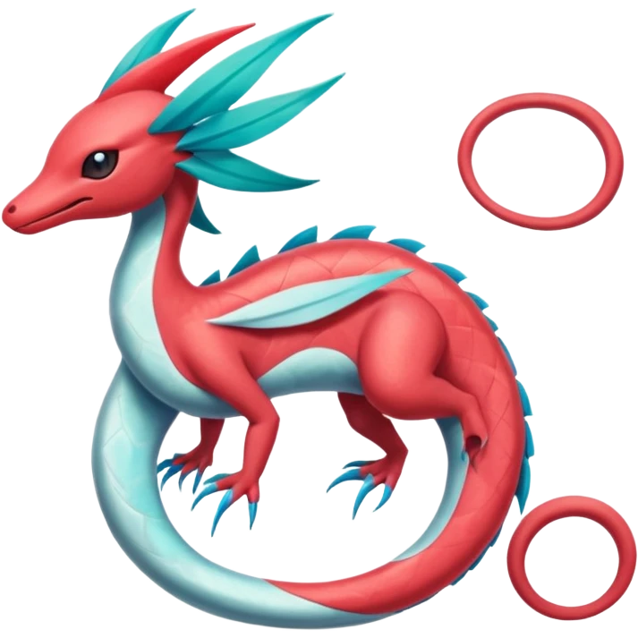 Meloetta-Milotic-Inteleon-Heliolisk-Helioptile-Salamence-Salandit-Latias-Fakémon-creature-hybrid emoji