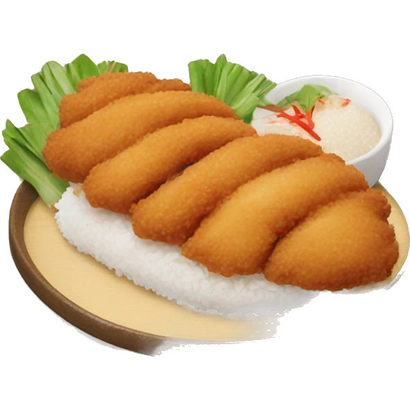 chicken katsu emoji