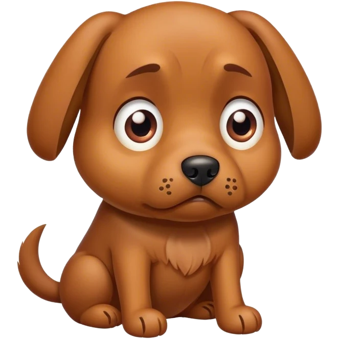 Diabetic dog scare emoji