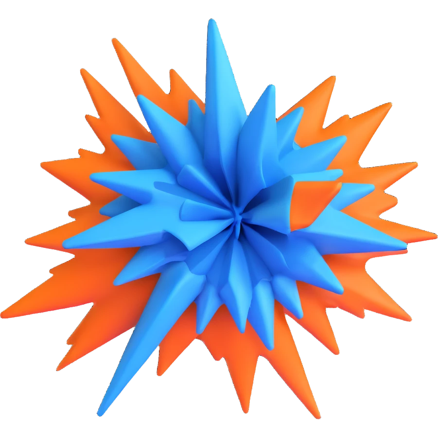 blue shockwave emoji