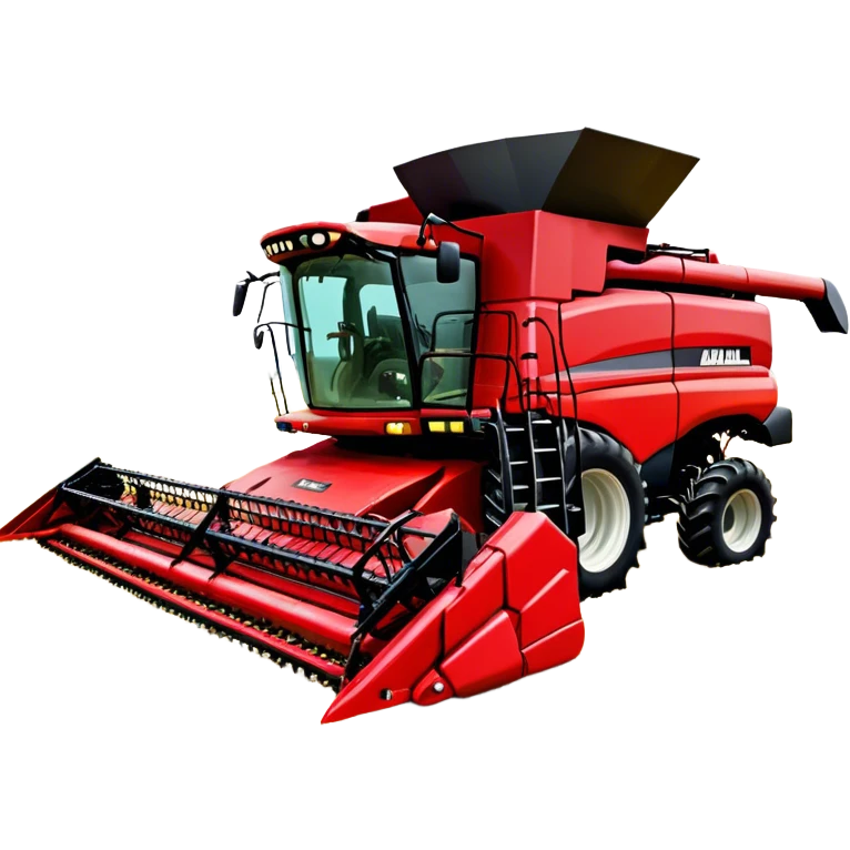 Combine Harvester - Case IH 8250 (Model Year: 2022) (Iconic colour: Red) emoji