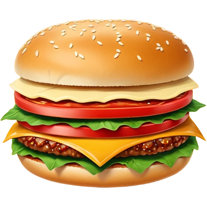 Spicy meat sandwich emoji