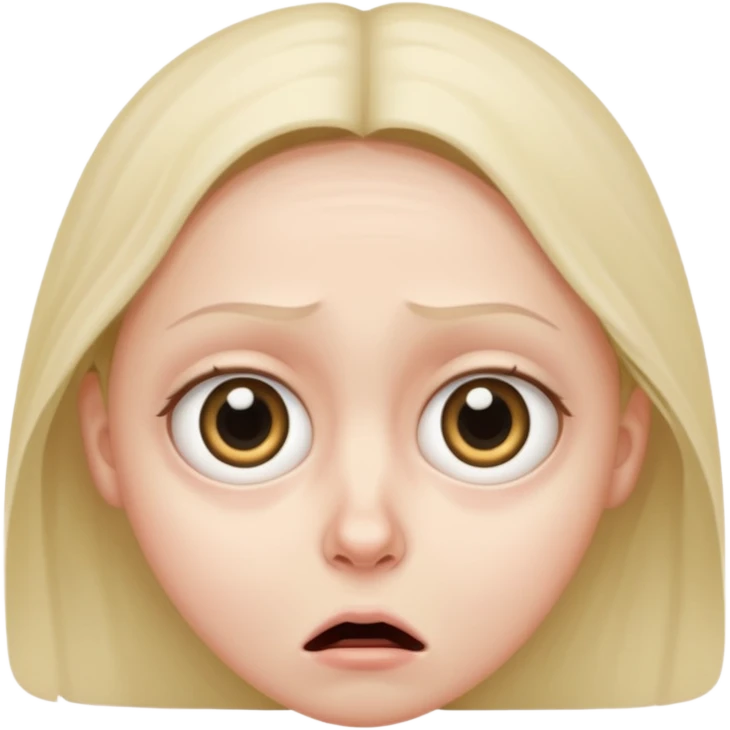 a frightened person emoji