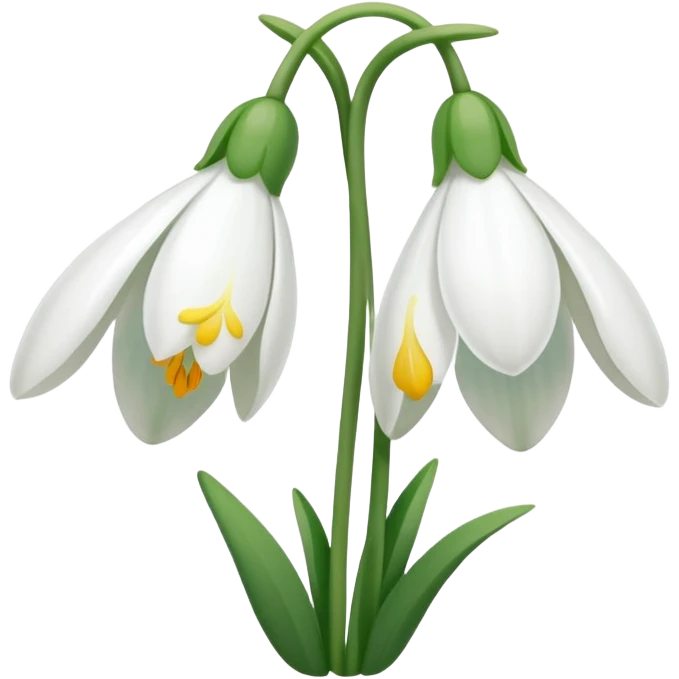snowdrop emoji emoji