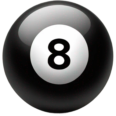 8 ball emoji