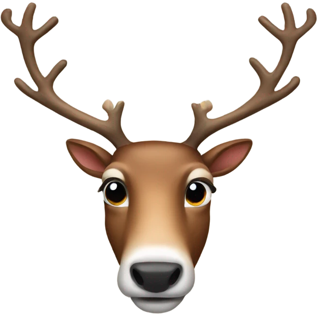 Reindeer emoji