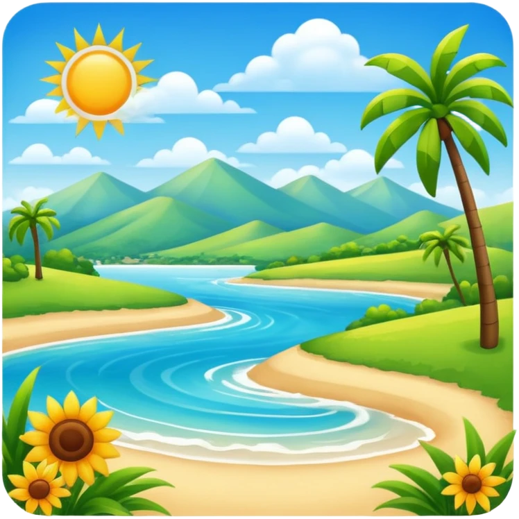 Summer emoji